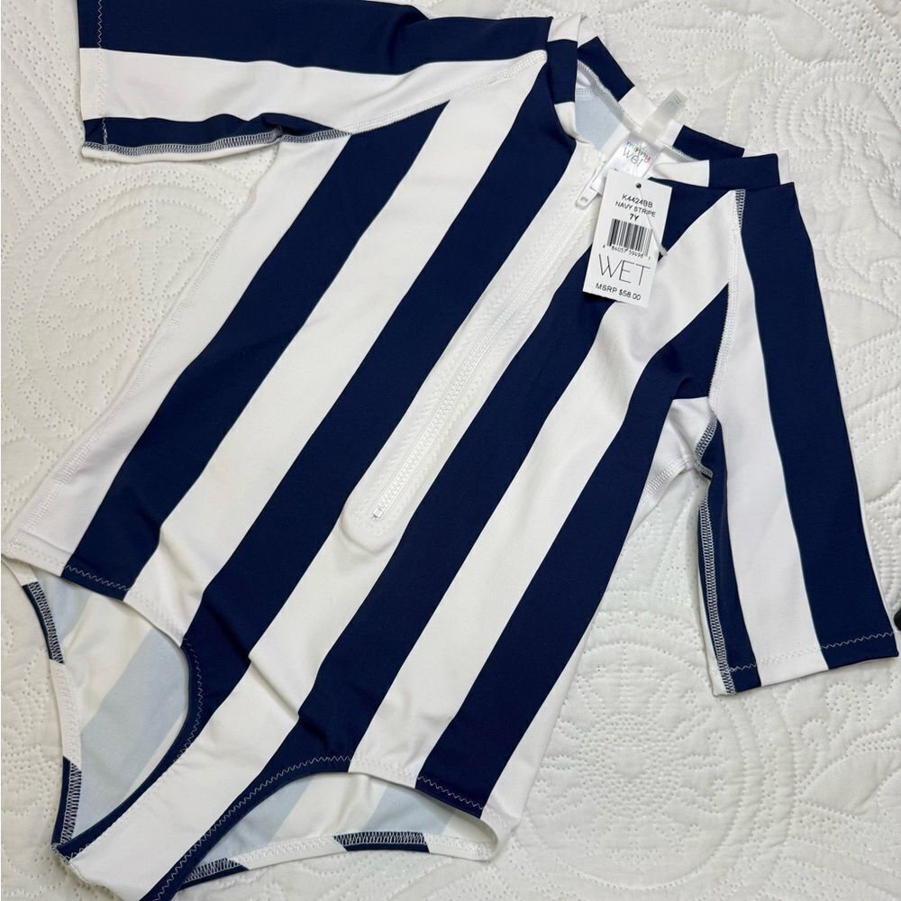NWT WET Swimwear One-piece Longsleeve